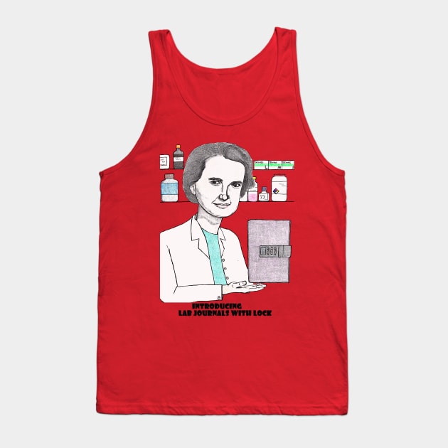 Rosalind Franklin's lab journal Tank Top by ZorroTheCat